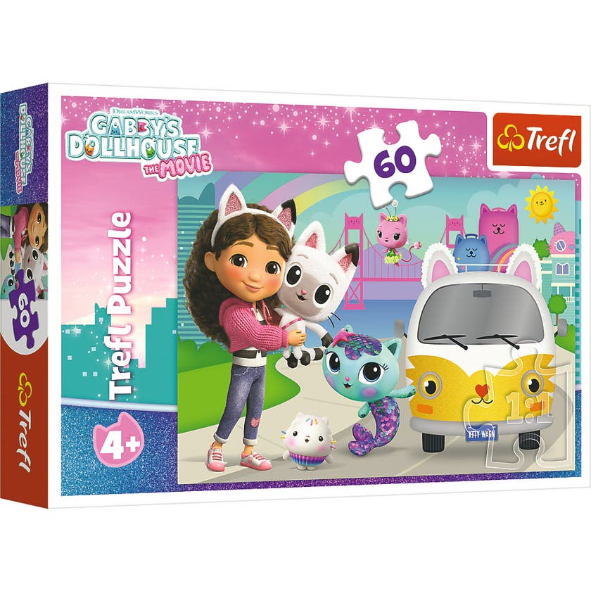 Trefl Pussel Gabby's Dollhouse 60 bitar