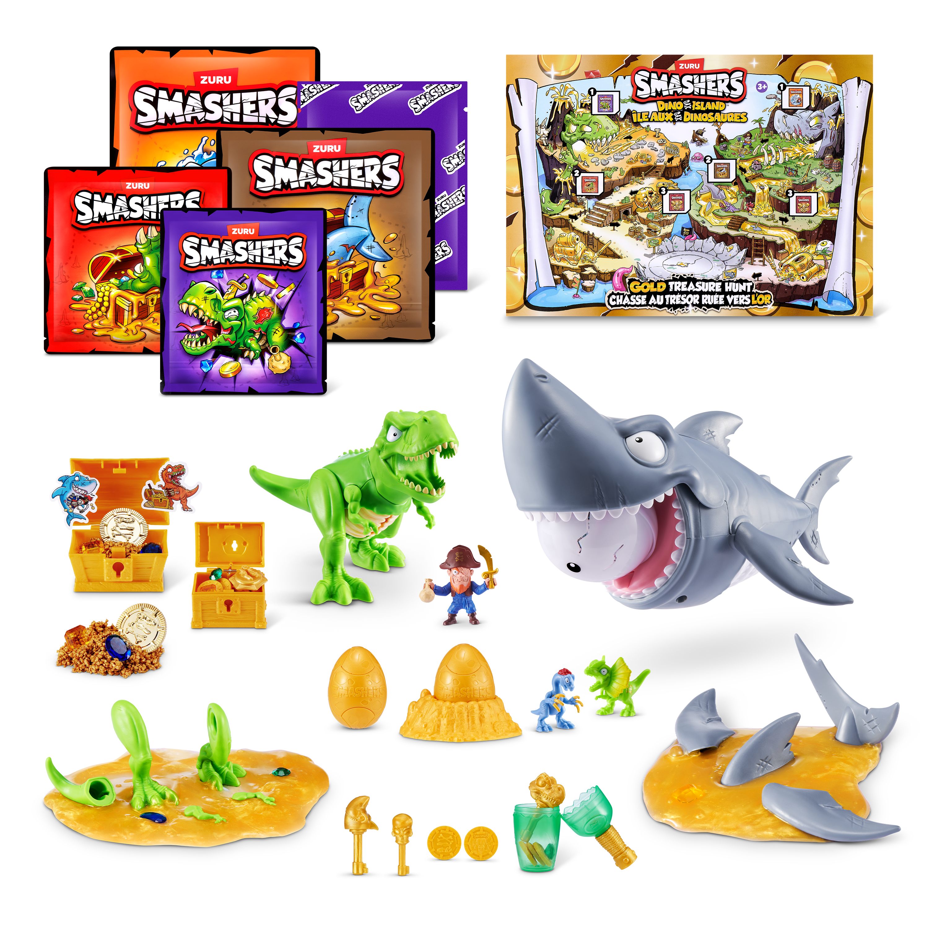Smashers, Gold Treasure Hunt S1