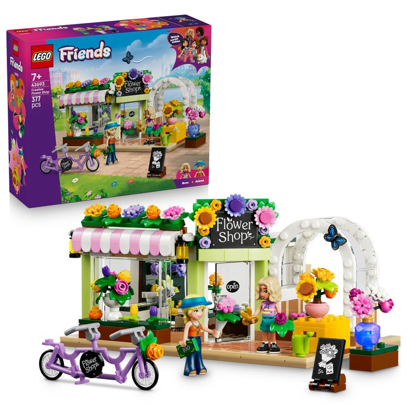 LEGO® Friends Kreativ blomsteraffär Byggleksak 42693