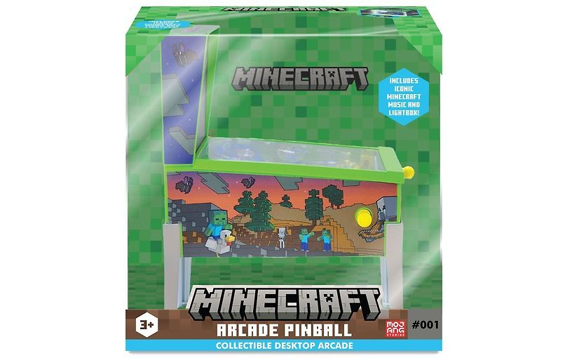 Minecraft Desktop Arcade Flipperspel