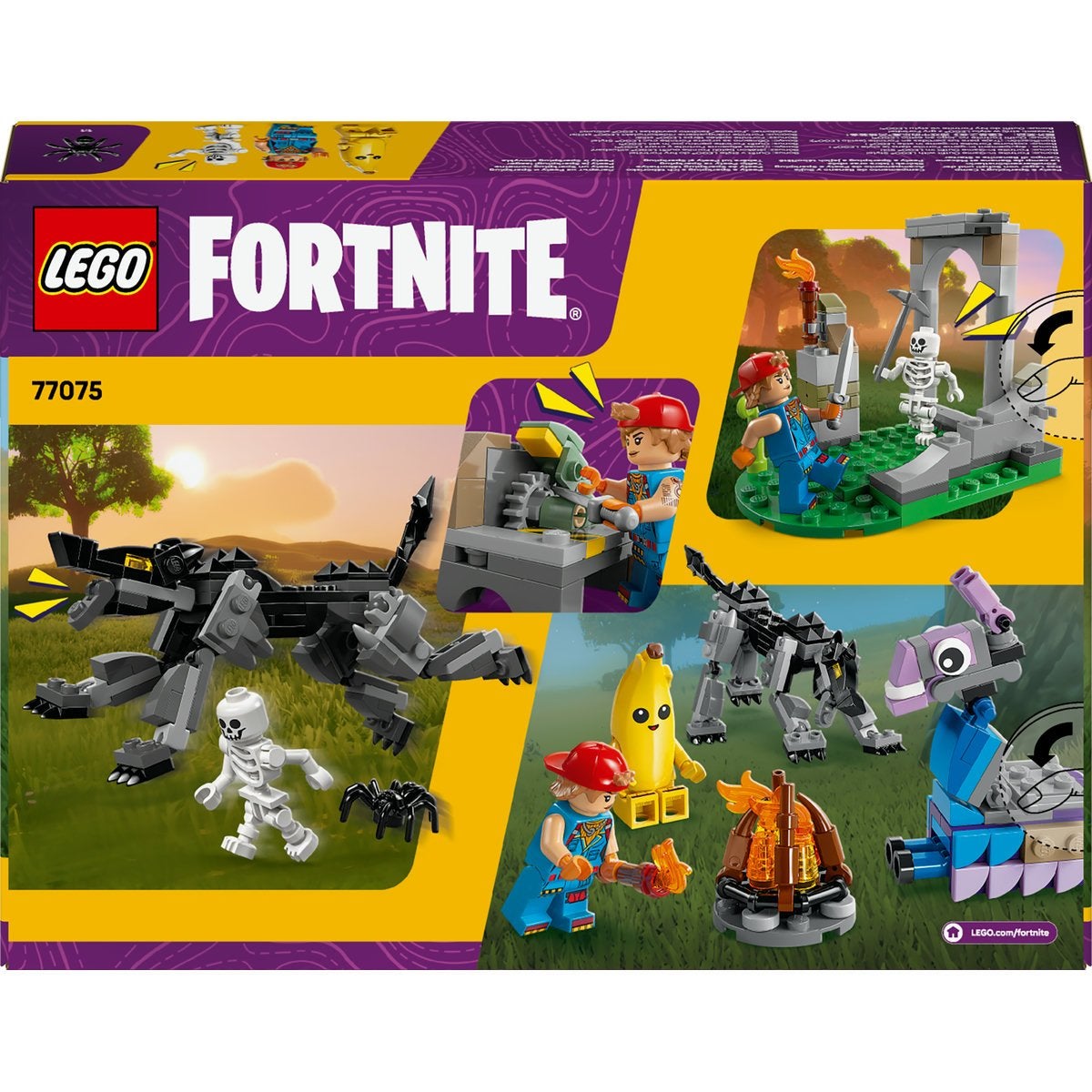 LEGO Fortnite 77075, Peely och Sparkplugs läger
