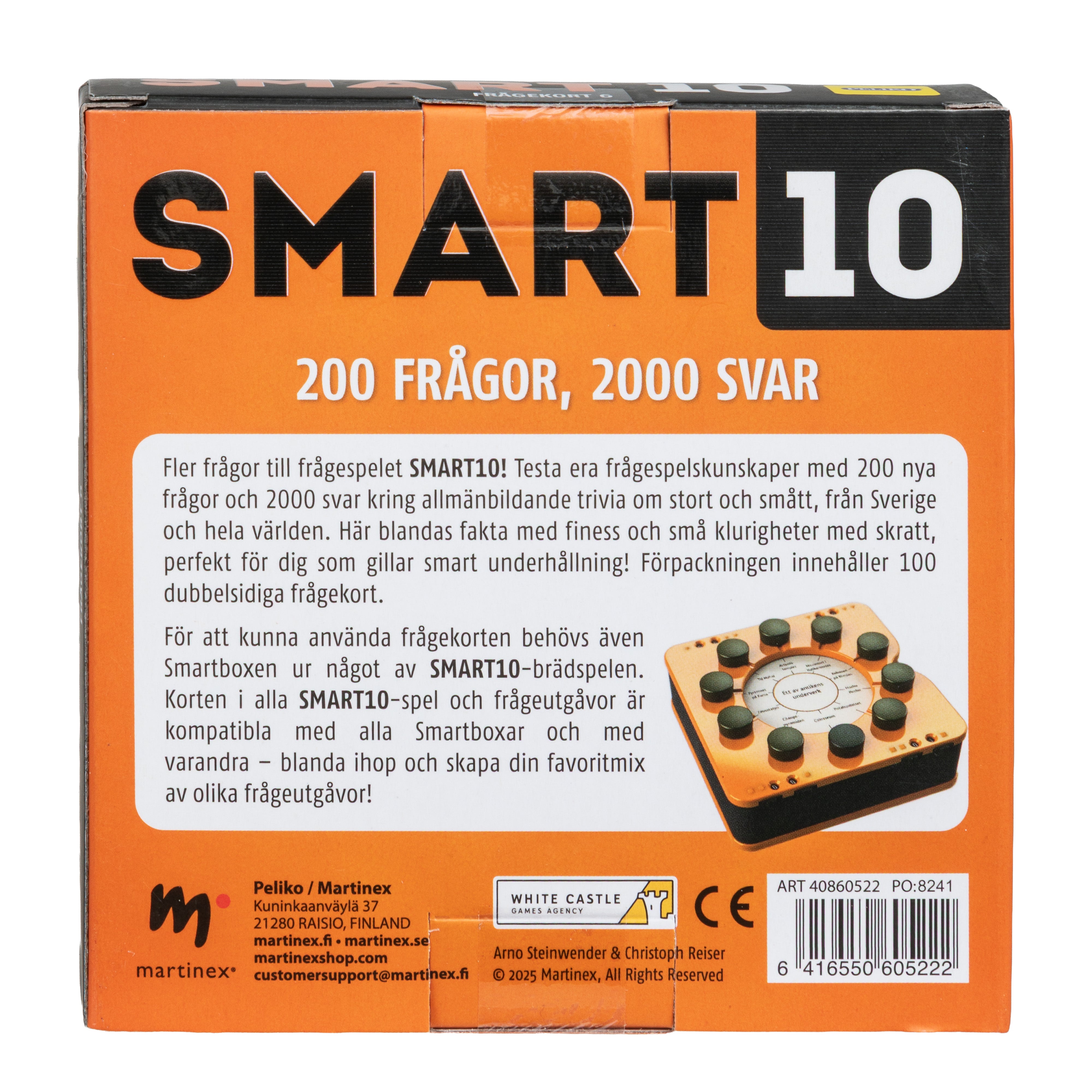 Smart10 tilläggsfrågor till Questions 6 SE