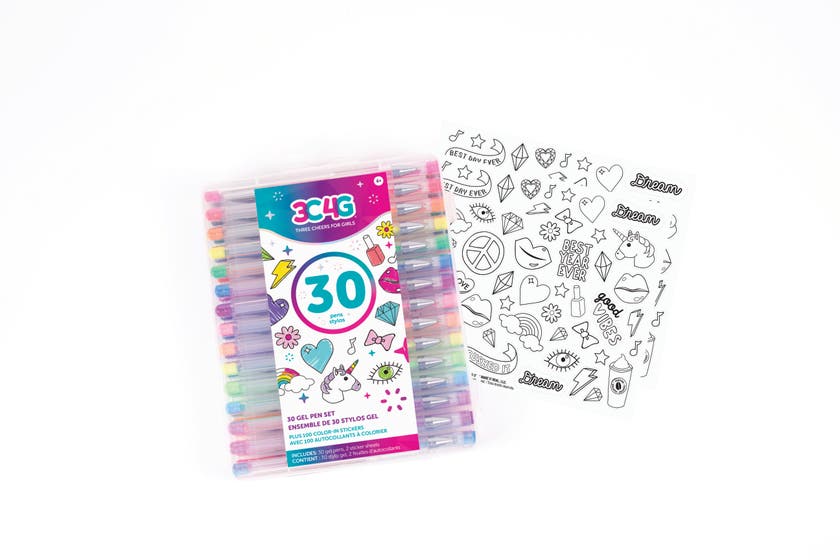 Make it Real, 30 Pieces Gel Pen Set