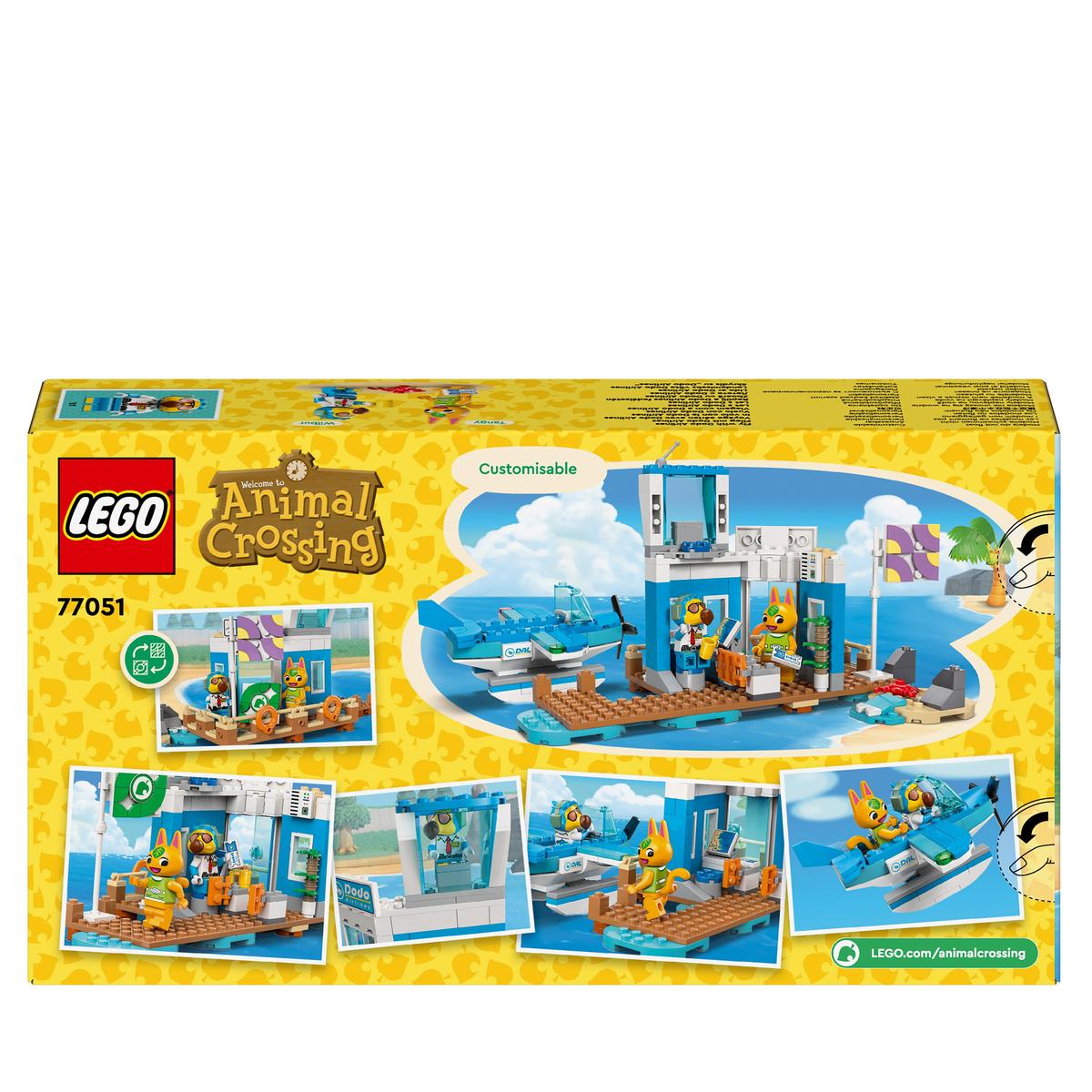 LEGO Animal Crossing 77051, Flyg med Dodo Airlines