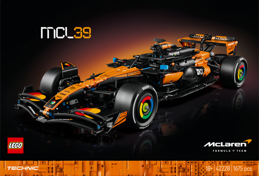 LEGO® Technic McLaren MCL39 F1® bil Byggset och present 42228