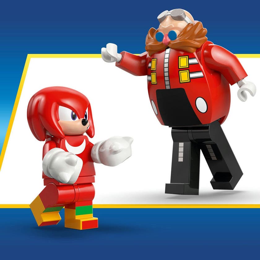 LEGO Sonic the Hedgehog™ 77005, Knuckles mot Dr. Eggmans Egg Crusher robot