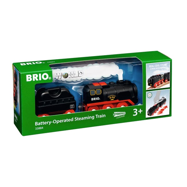 BRIO 33884, Ånglok Batteridrivet tåg med ånga