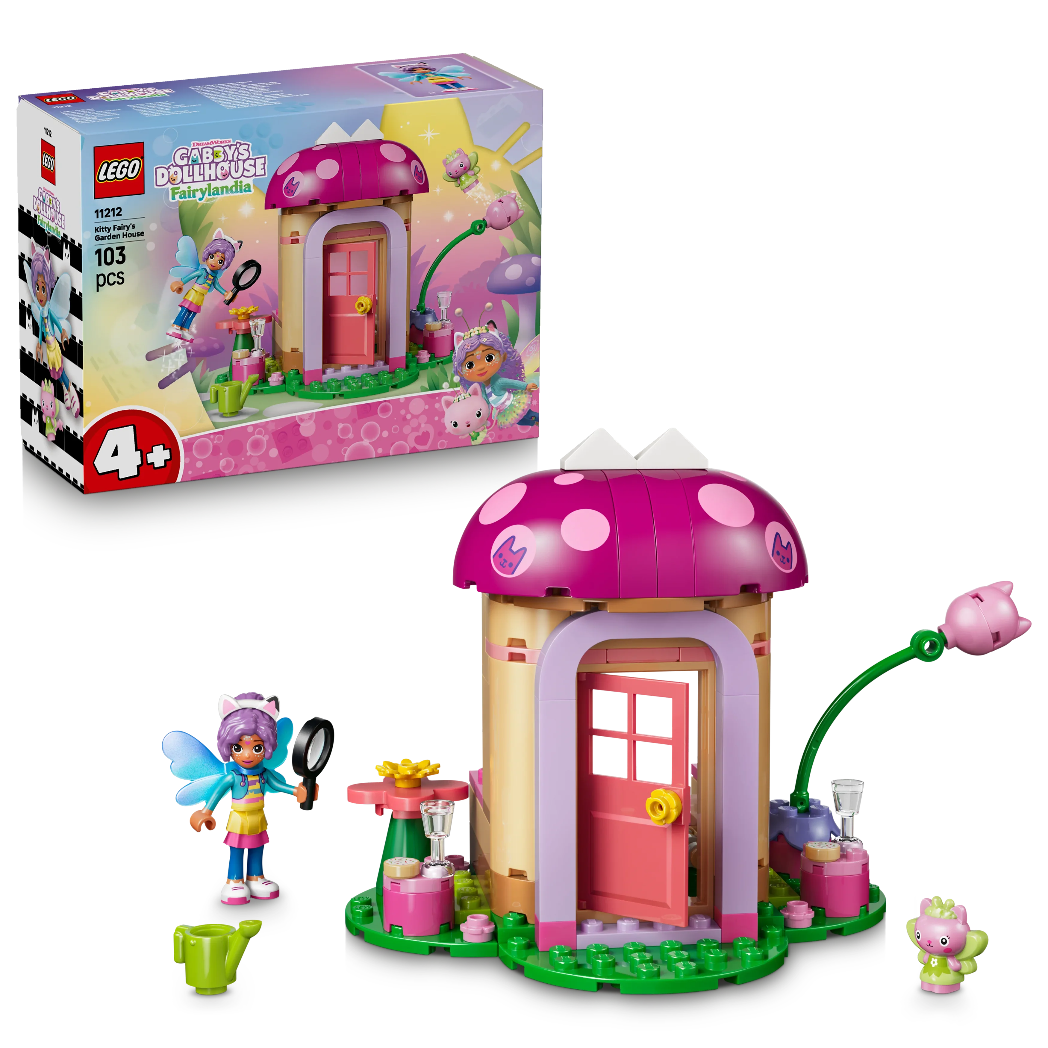 LEGO® Kattälvans trädgårdshus 11212