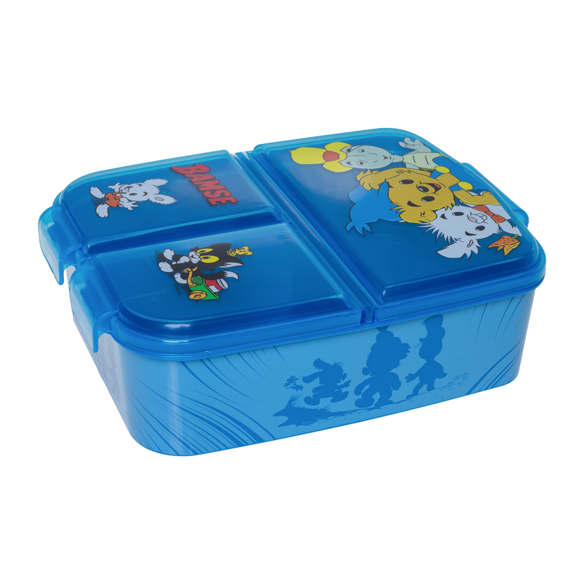 BAMSE, Lunchlåda med flera fack, 18x13 cm