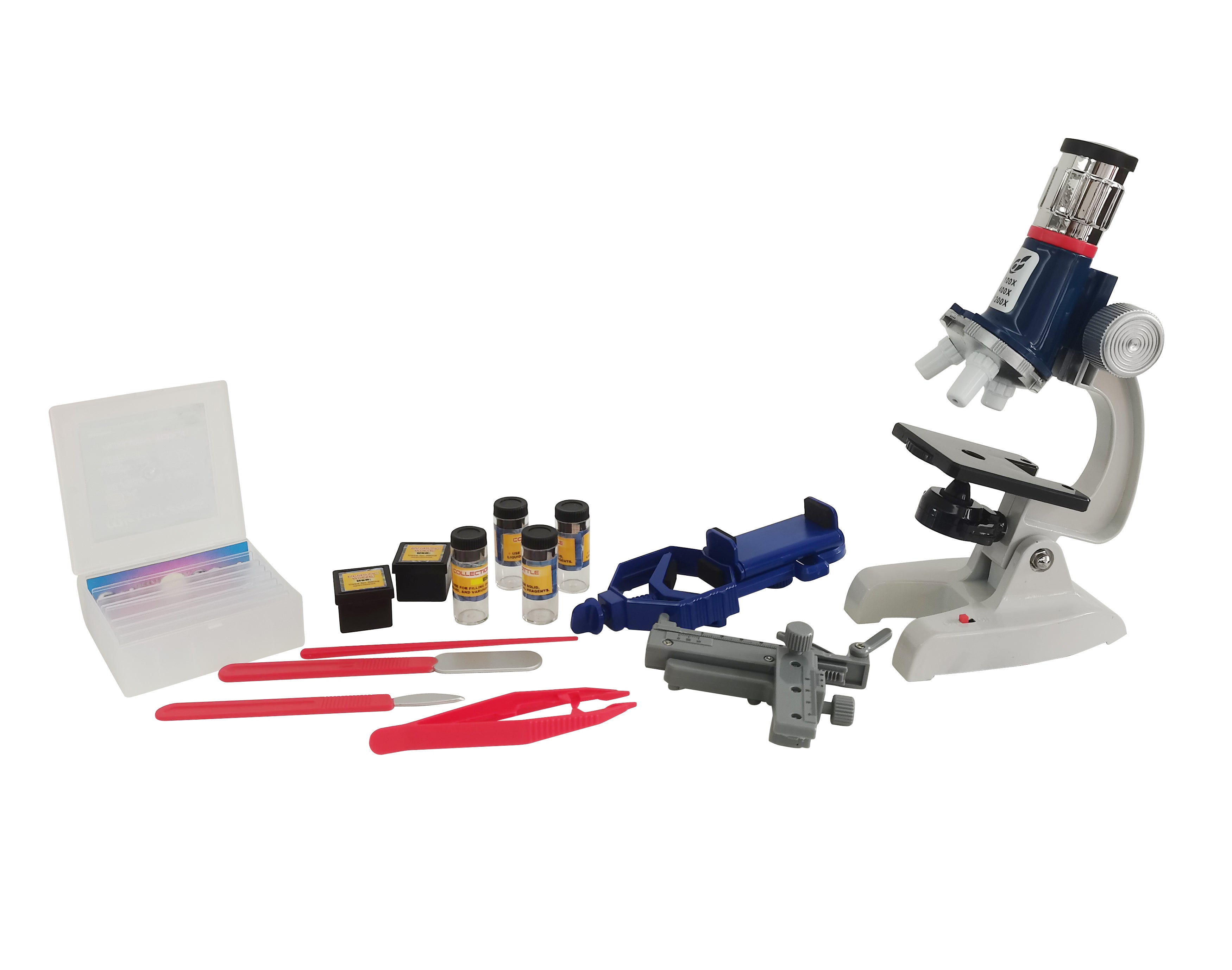 Spy Agent Mikroskop Kit 14 delar