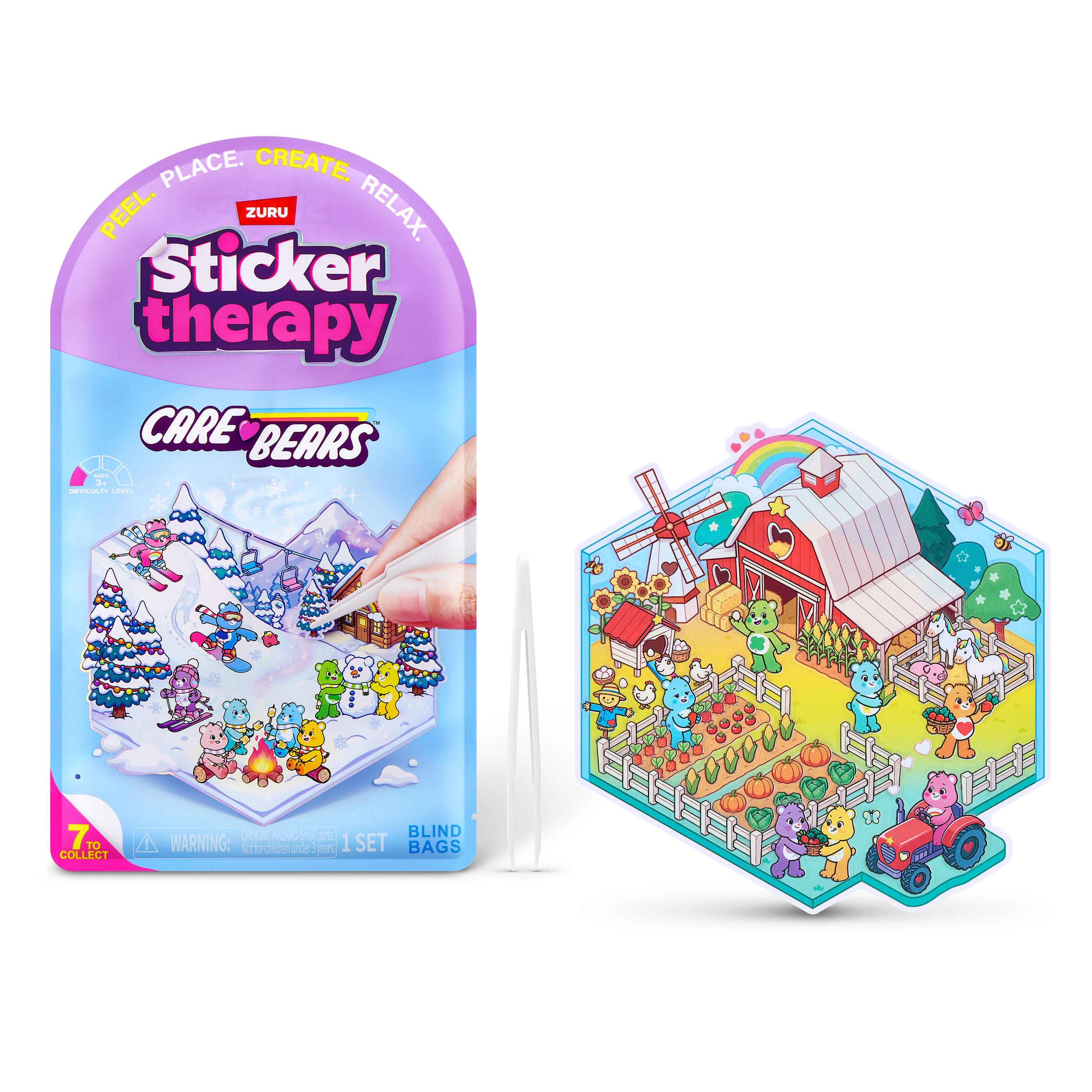 ZURU Sticker Therapy Care Bears