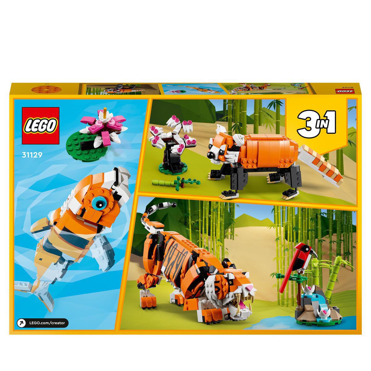 LEGO Creator 31129, Majestätisk tiger
