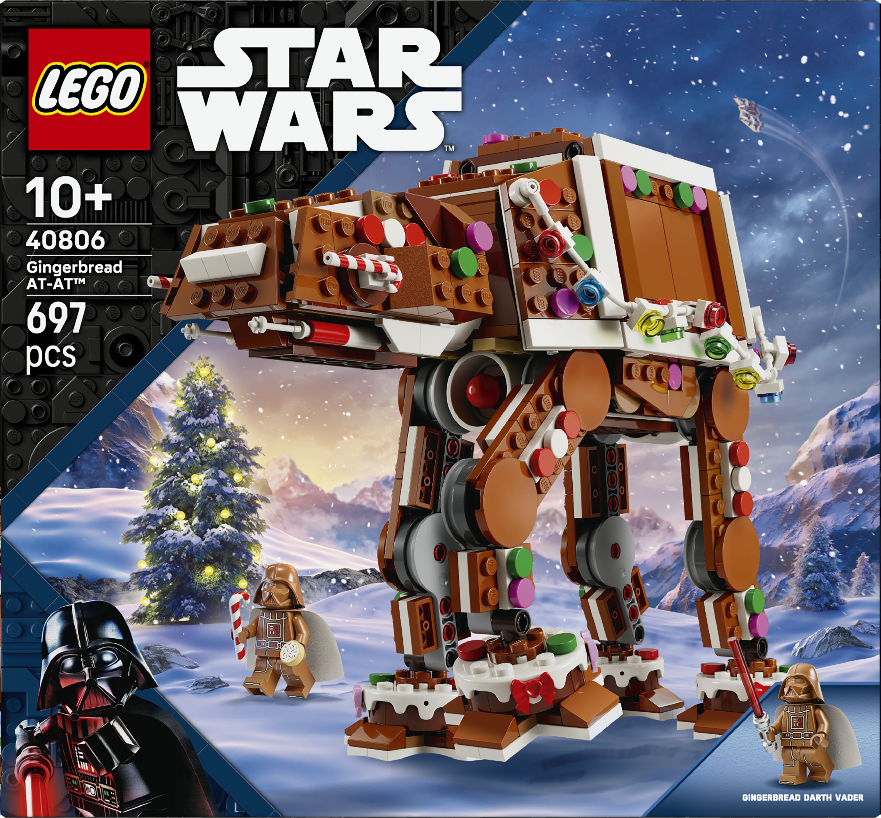 LEGO® Star Wars Pepparkaks AT-AT-gångare 40806