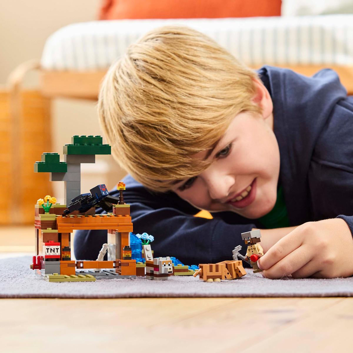 LEGO Minecraft 21269, Expeditionen till bältdjursgruvan