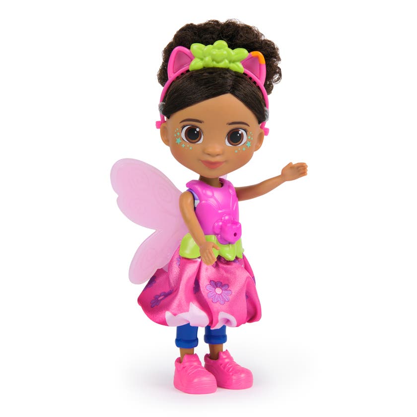 Gabby's Dollhouse Fairy Magic Fashion Set docka
