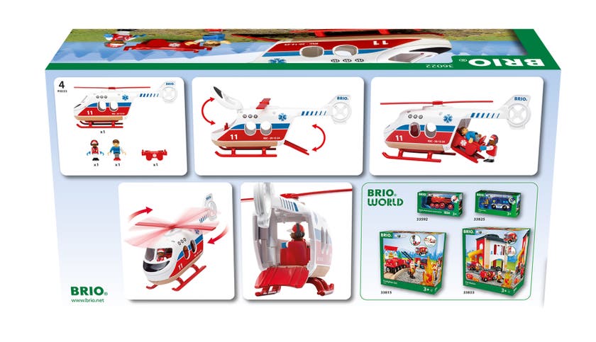 BRIO Tåg, Rescue Helicopter