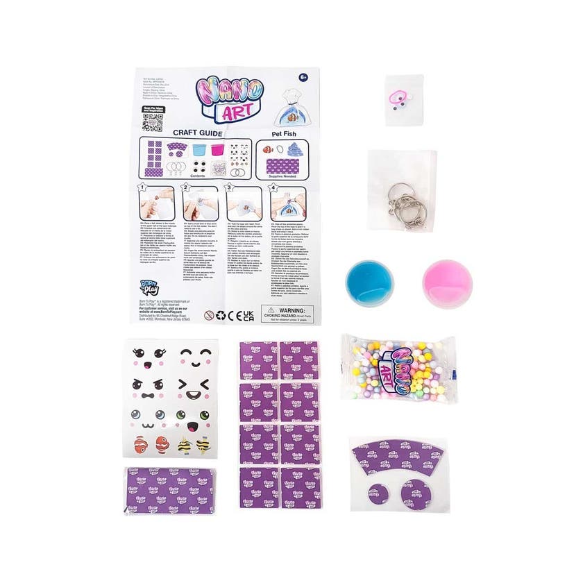 Nano Art, Keychain Squishy Kit