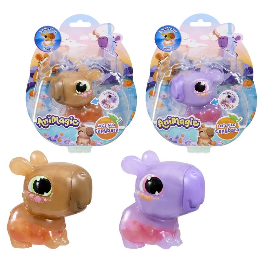 Animagic Let's Glo Capybara Sortiment