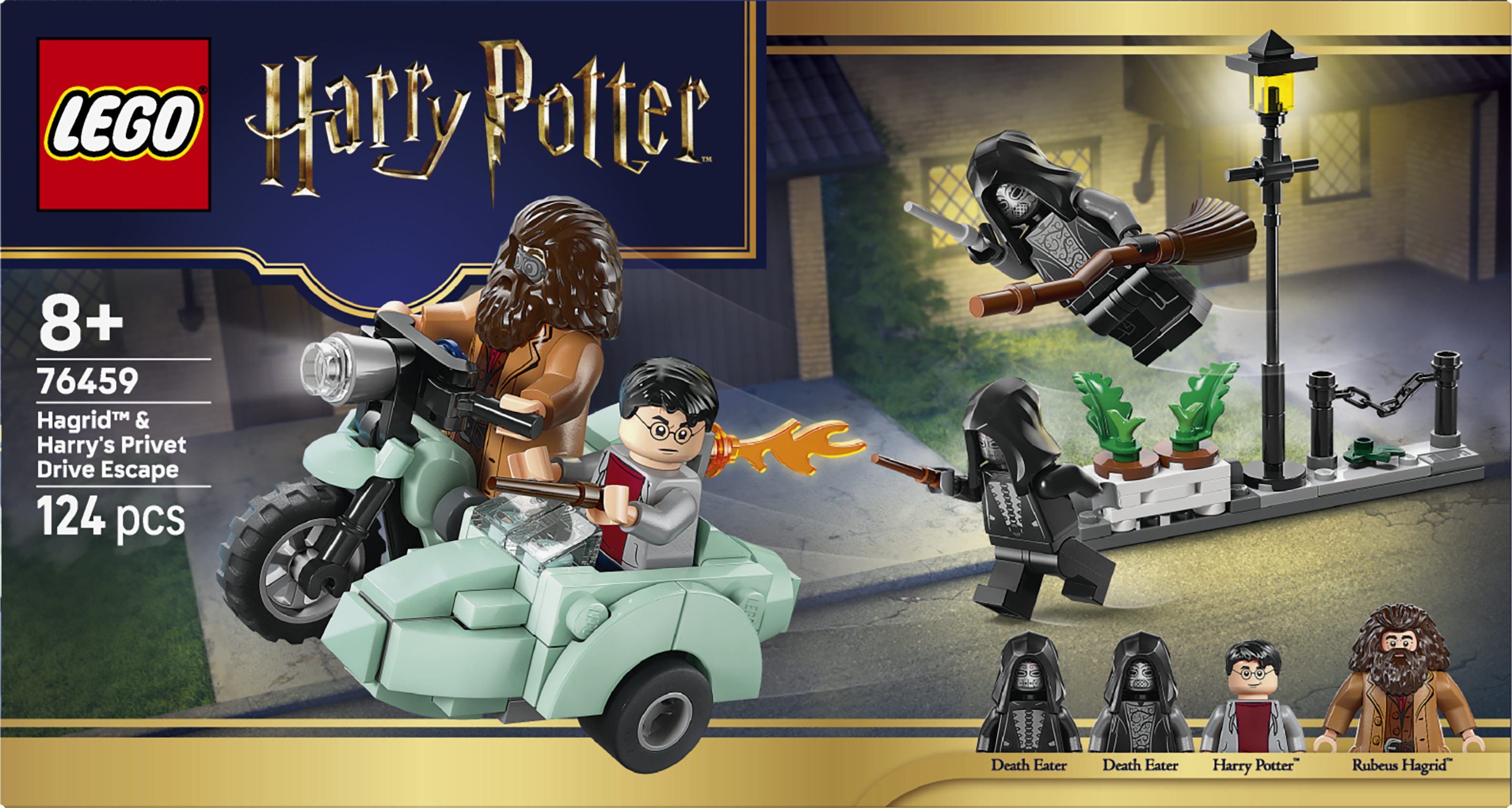 LEGO® Harry Potter™ Hagrid™ och Harrys flykt från Privet Drive 76459