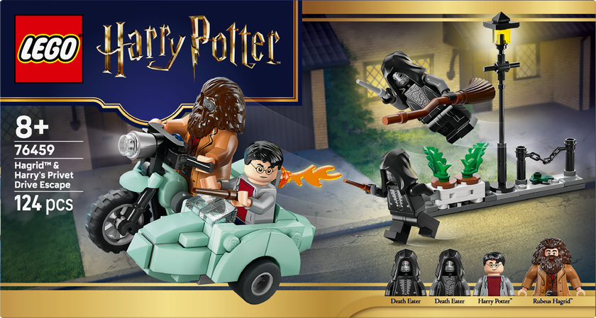 LEGO® Harry Potter™ Hagrid™ och Harrys flykt från Privet Drive 76459