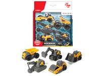 Dickie Toys 5-Pack Volvo Anläggningsfordon