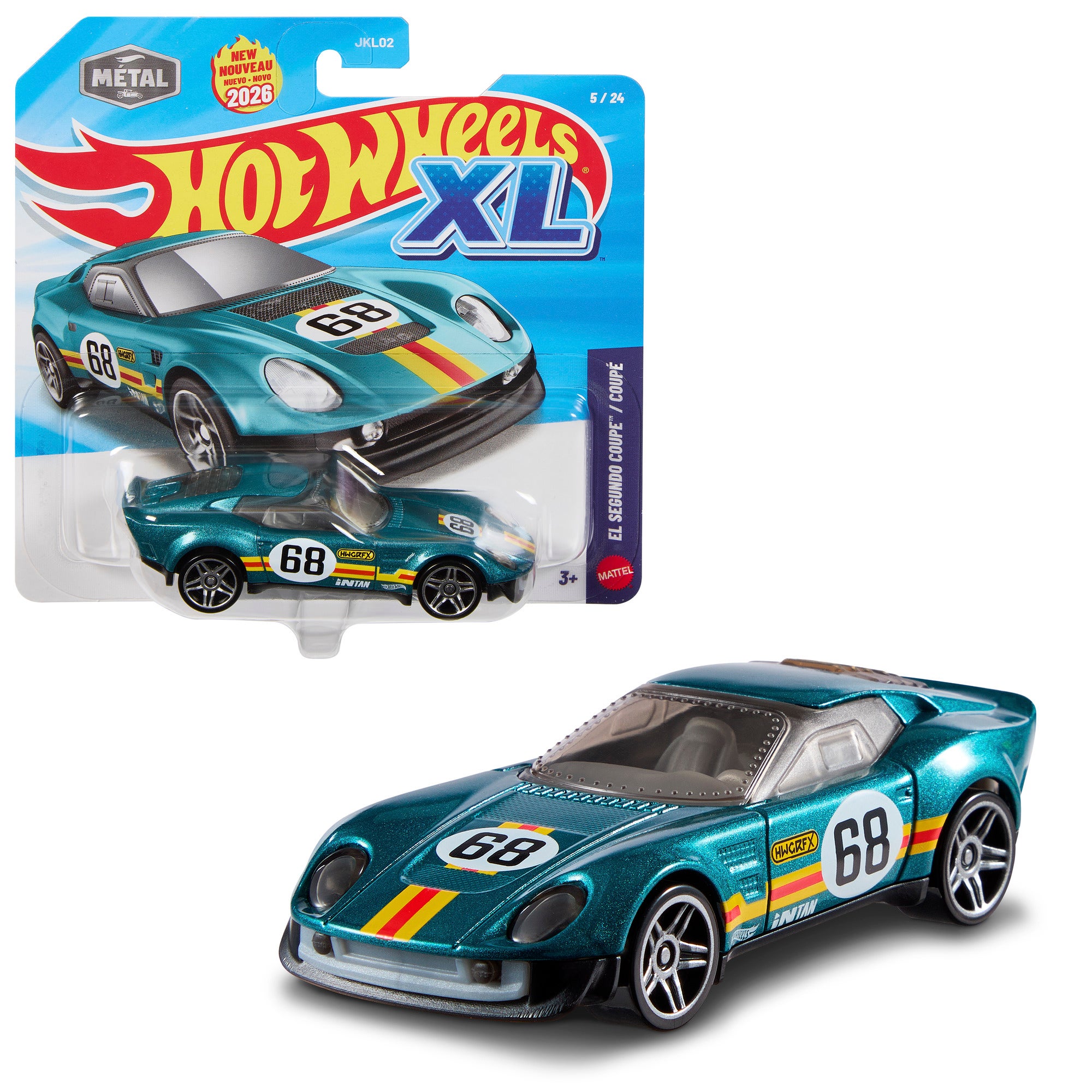 Hot Wheels XL Bilmodell 1:43