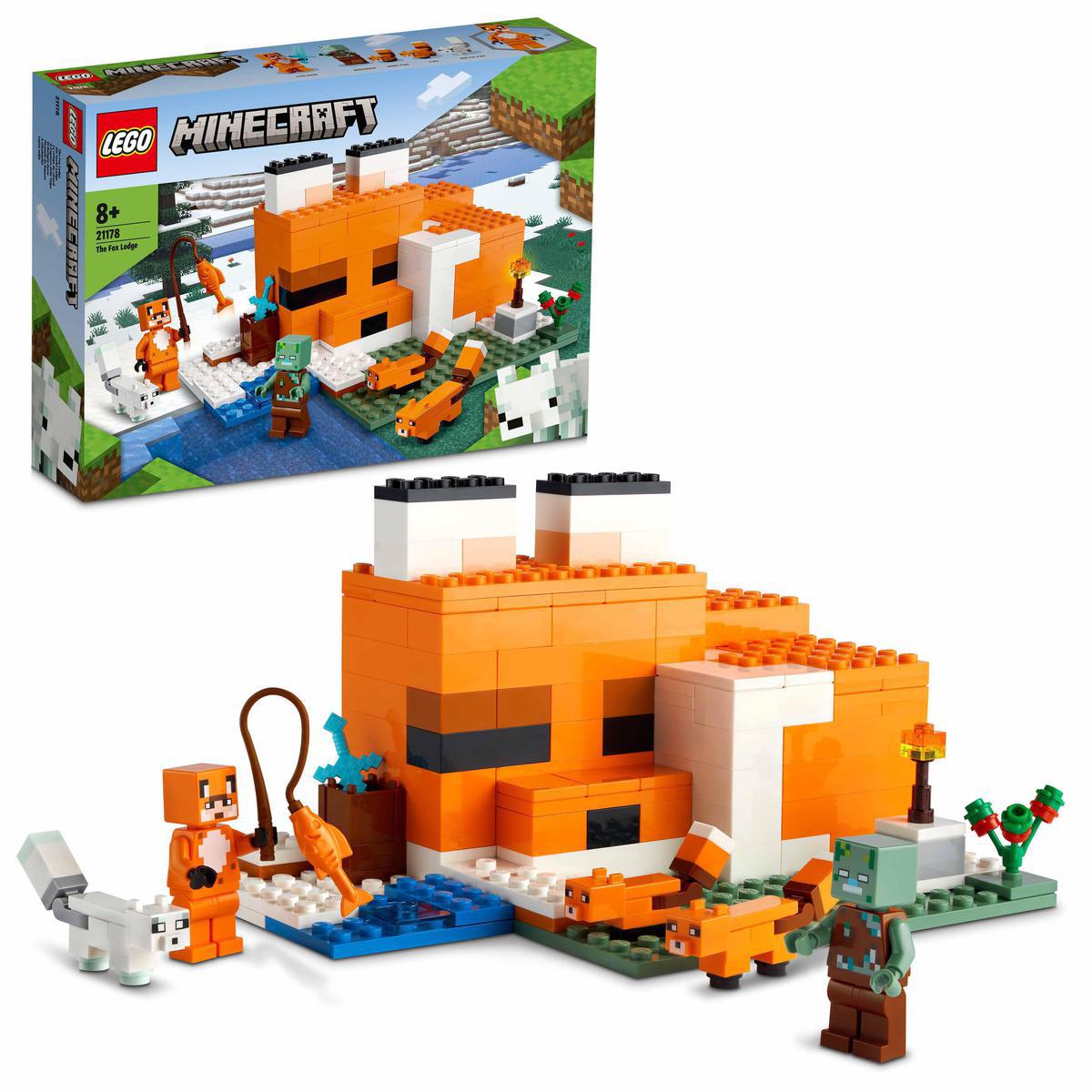 LEGO Minecraft 21178, Rävstugan
