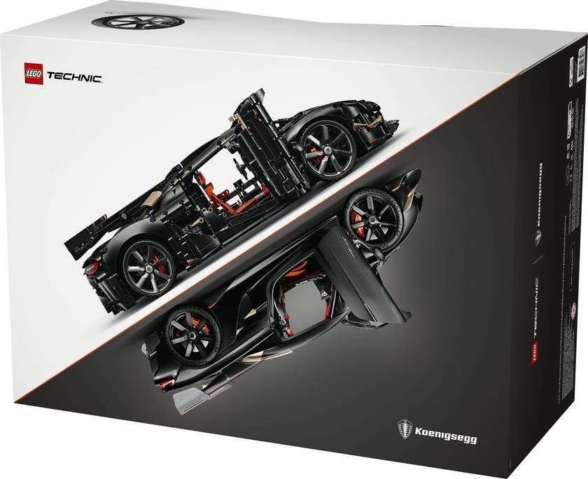 LEGO® Technic Koenigsegg Sadair's Spear Megacar 42232