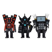 Skibidi Toilet Titan 3-Pack