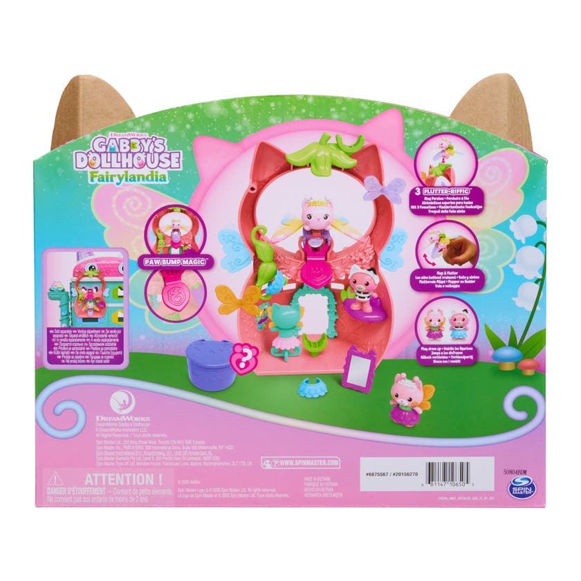 Gabby's Dollhouse Flutter-riffic Fairy Playset