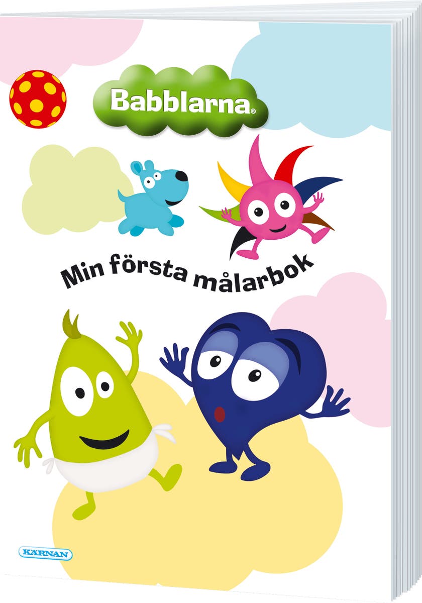 Babblarna Min Första Målarbok