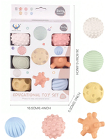 KID, Texturbollar 6 St Pastell