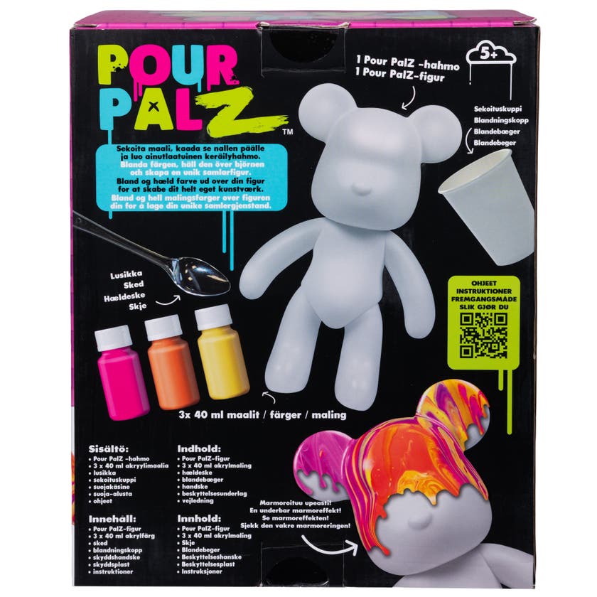 Pour Palz - Måla Björn Mango Sunset
