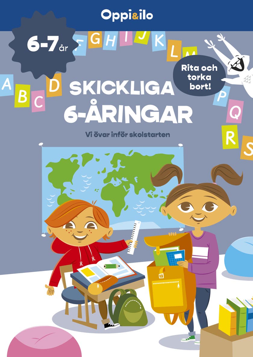 Skickliga 6-åringar -pysselbok 6-7 år