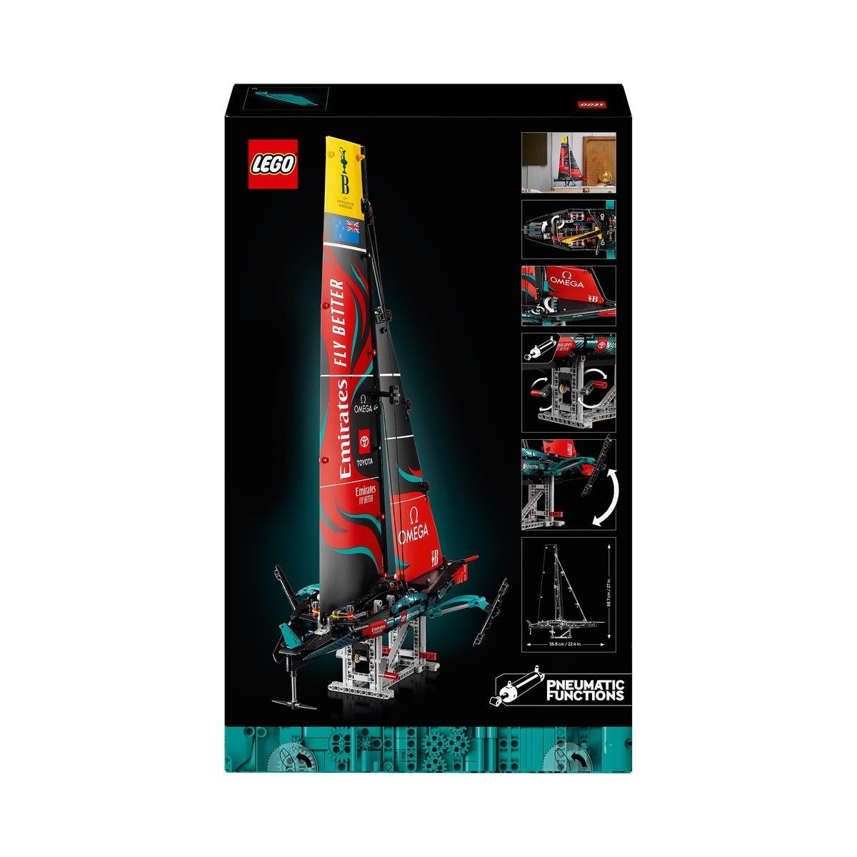 LEGO Technic 42174, Emirates Team New Zealand AC75 yacht