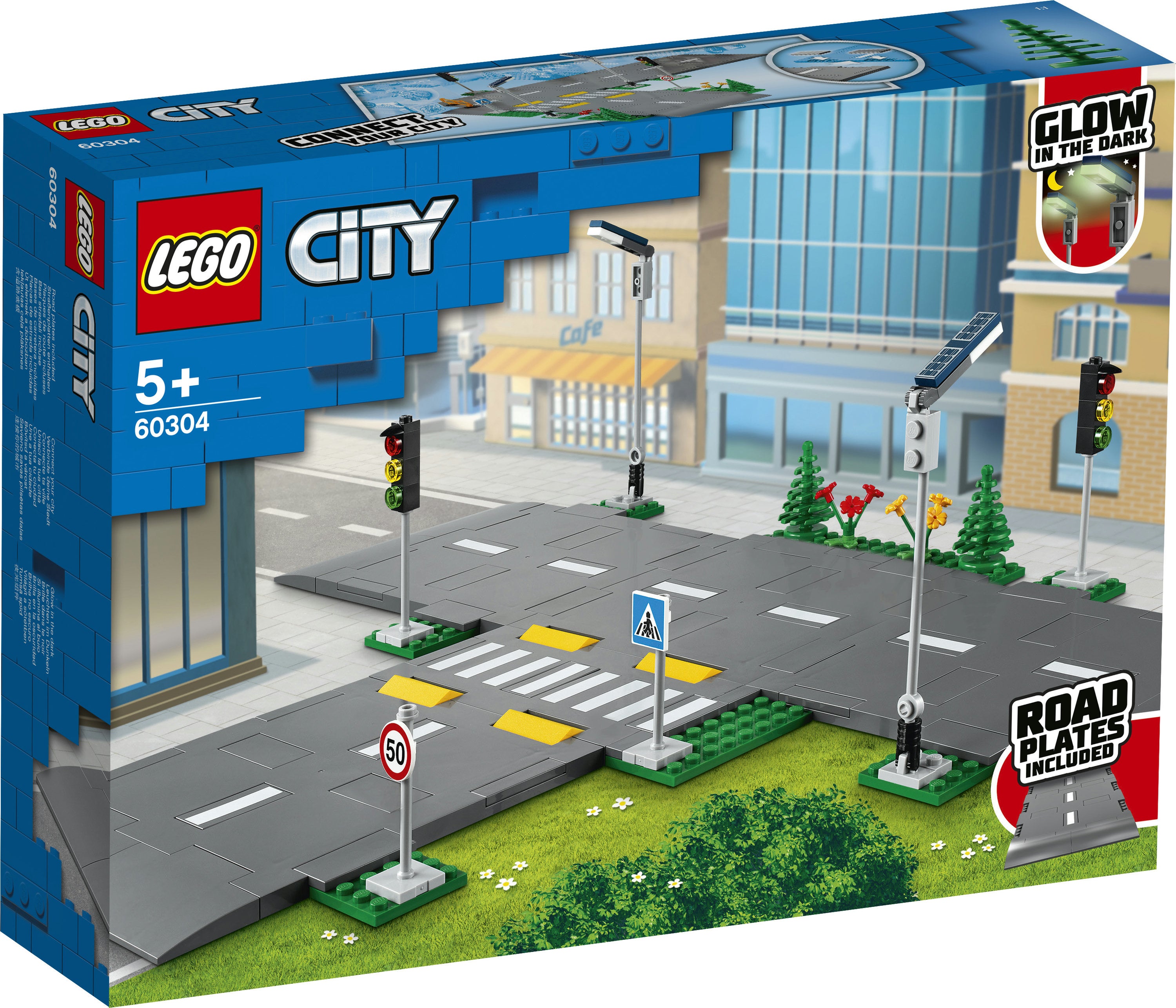 LEGO City Town 60304, Vägplattor