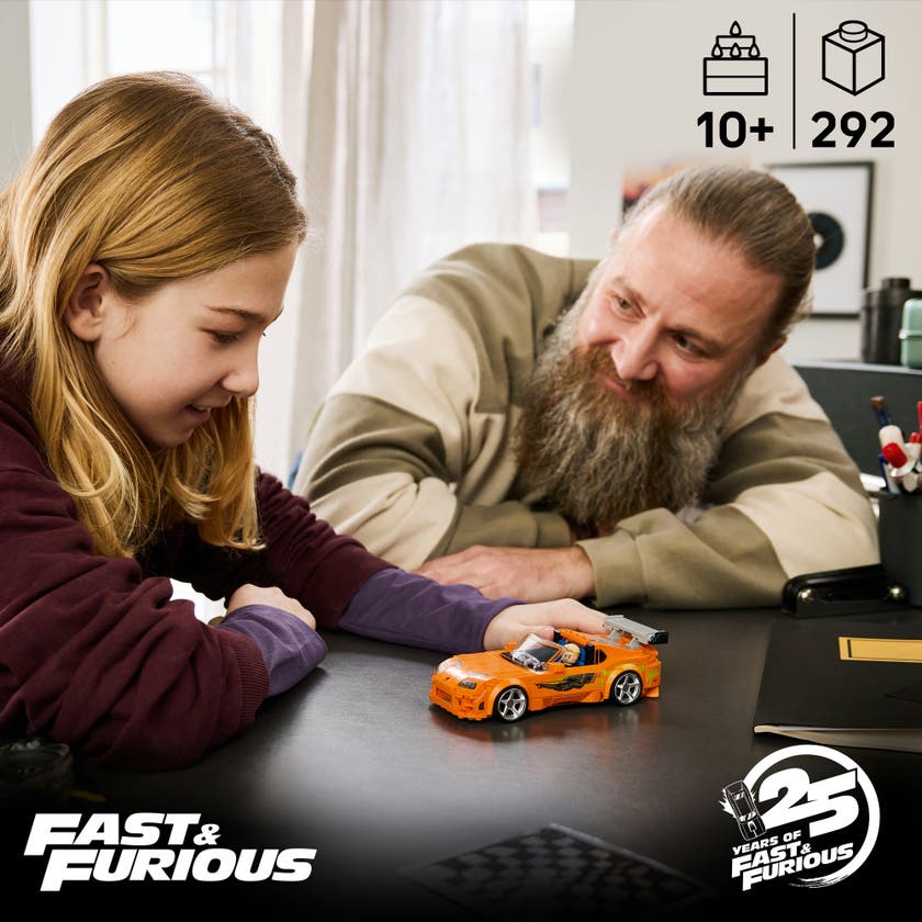 LEGO® Speed Champions The Fast and The Furious Toyota Supra MK4 – Sportbilsset 77260
