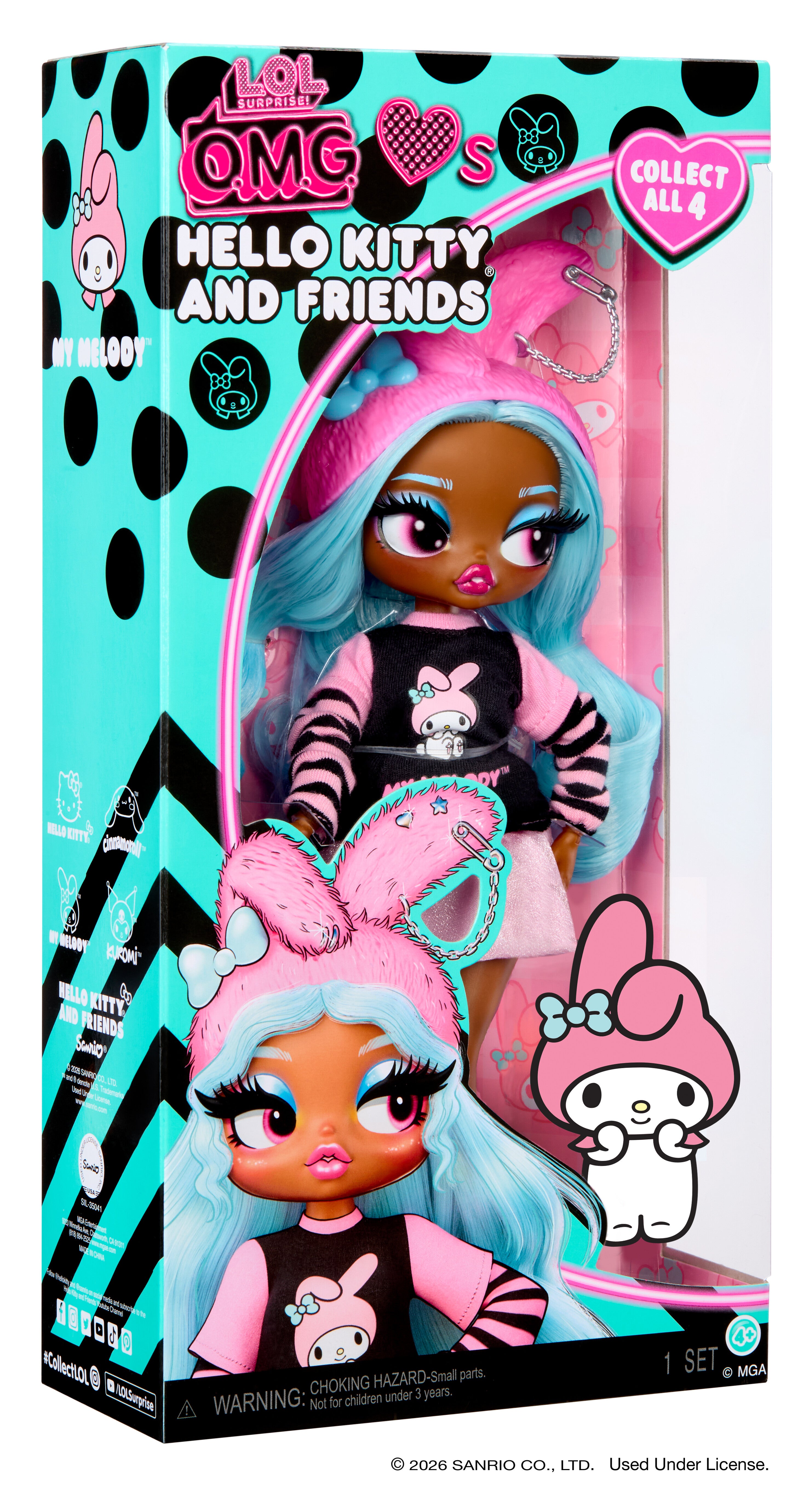 L.O.L. Surprise! O.M.G. Loves Hello Kitty modedocka