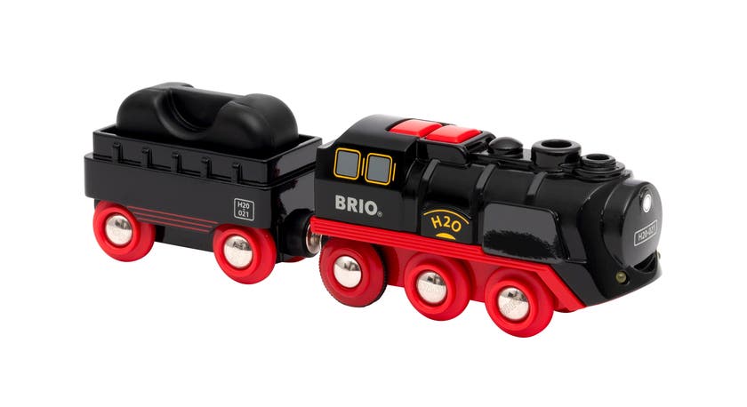 BRIO 33884, Ånglok Batteridrivet tåg med ånga