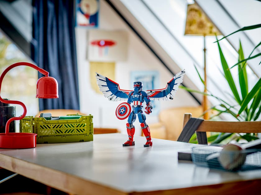 LEGO® Marvel Byggfigur – Nya Captain America Byggbar leksak 76296