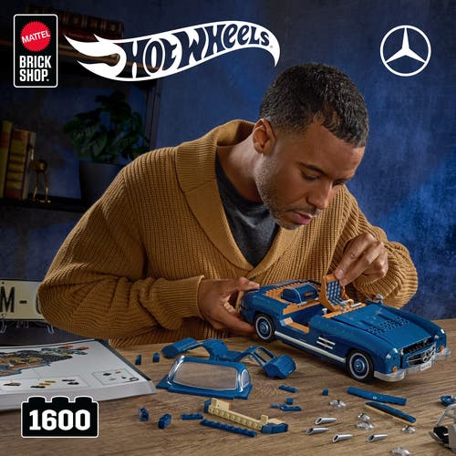 Hot Wheels Mercedes-Benz 300 SL Byggset 1600 delar