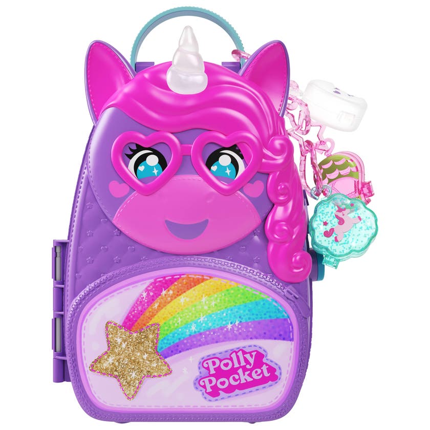 Polly Pocket Unicorn Reseryggsäck Lekset