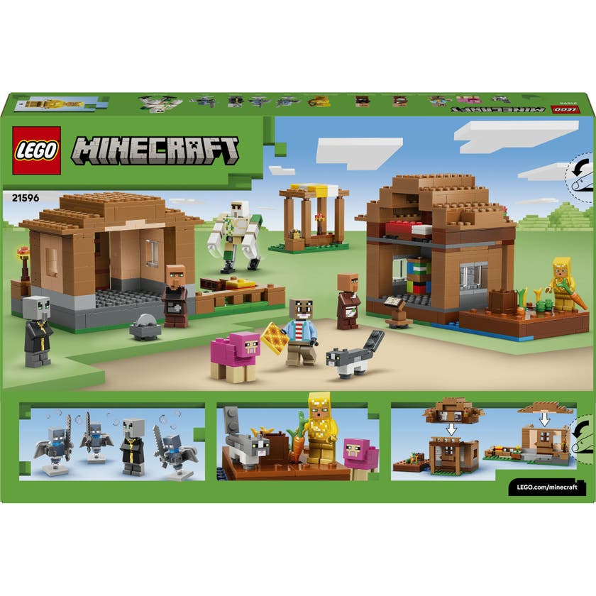 LEGO® Minecraft® Byattack med uppväckare Lekset 21596