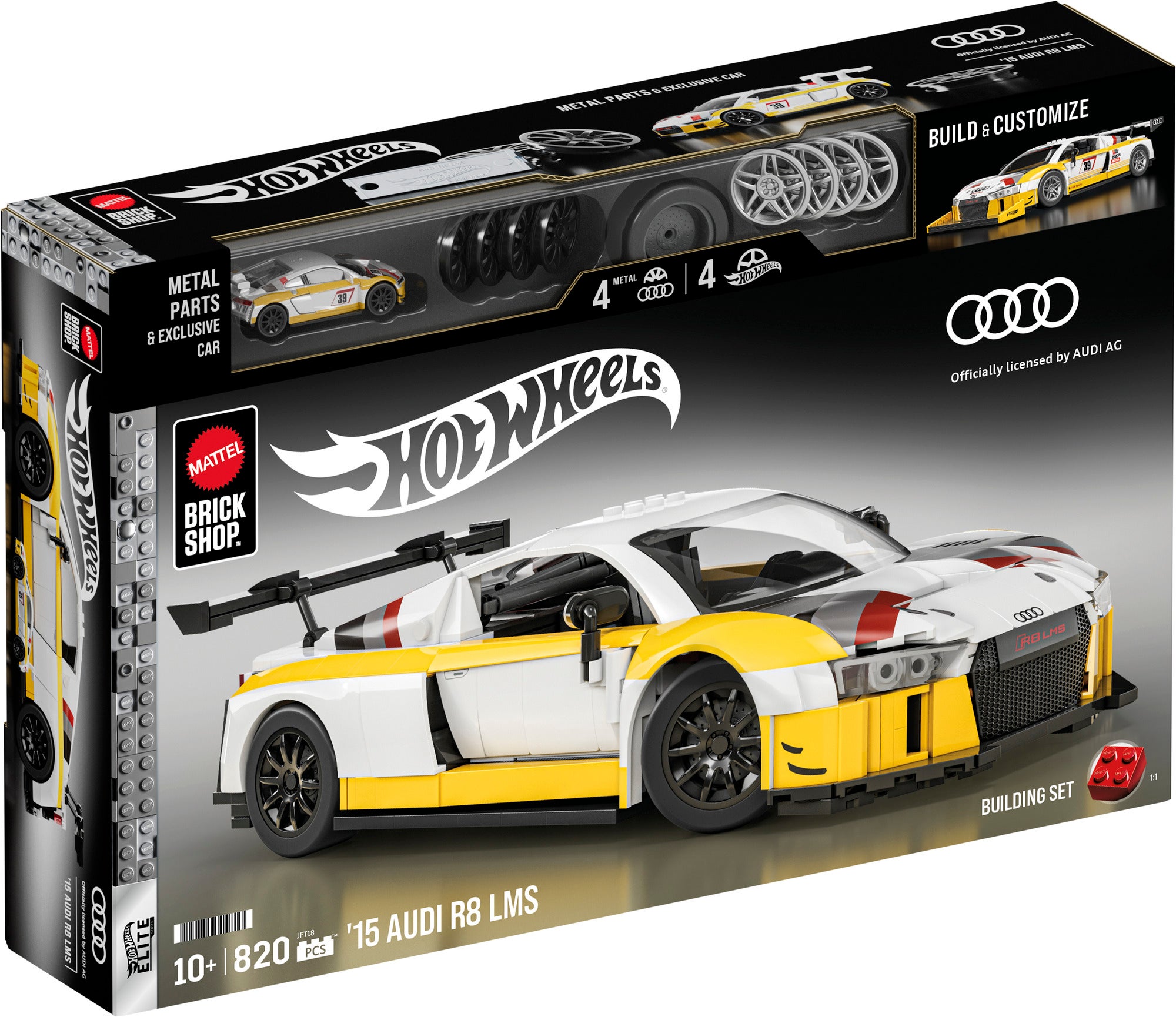 Mattel Brick Shop Elite Series Audi