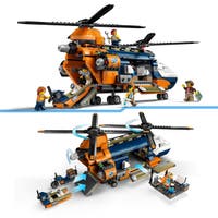 LEGO City 60437, Djungelhelikopter och basläger