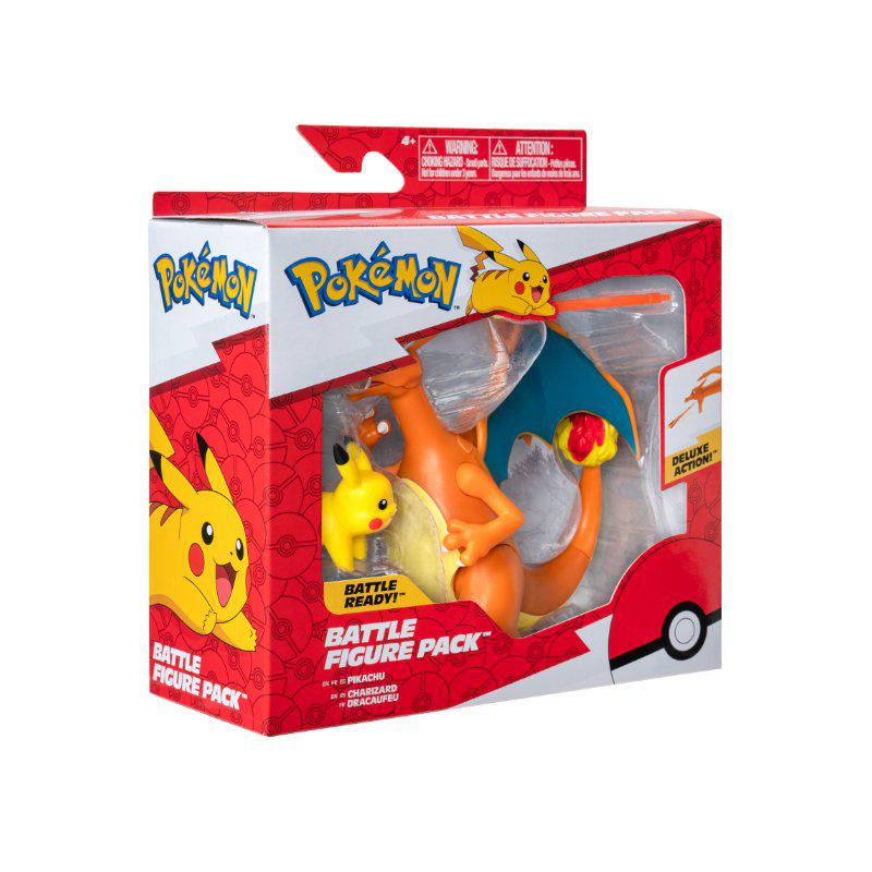 Pokemon, Figure Set 2 Pk Charizard And Pikachu