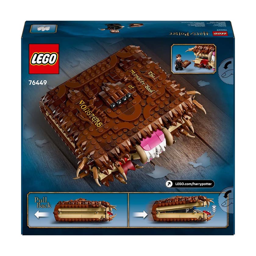 LEGO Harry Potter 76449, Den tuggande Monsterboken om monster