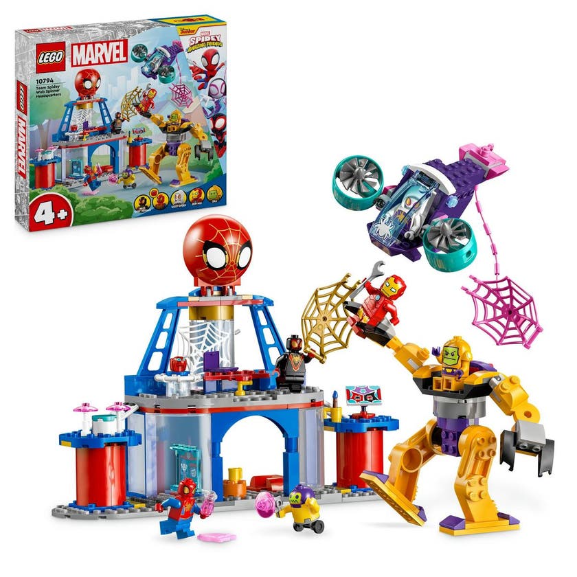 LEGO 10794, Team Spideys näthögkvarter