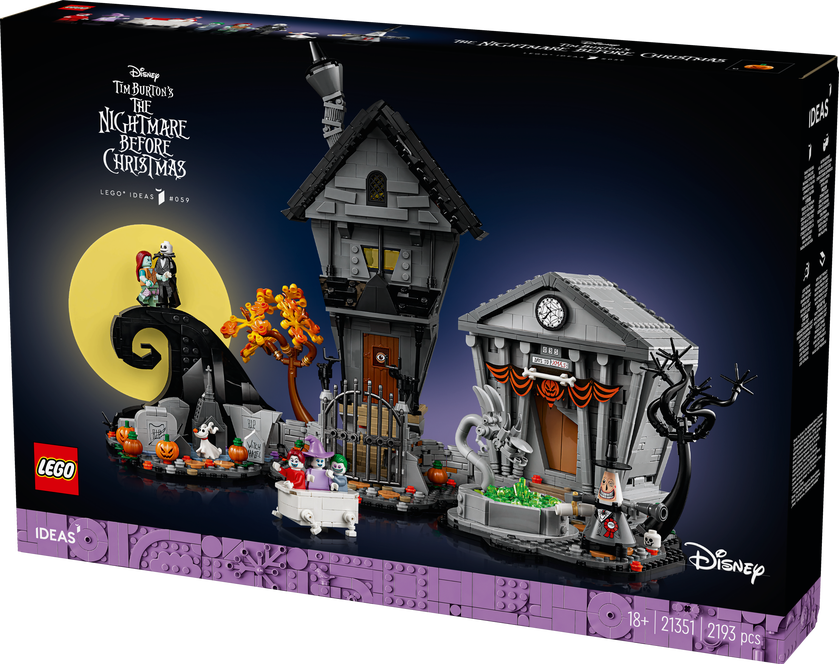 LEGO® Ideas The Nightmare Before Christmas Dioramaset 21351