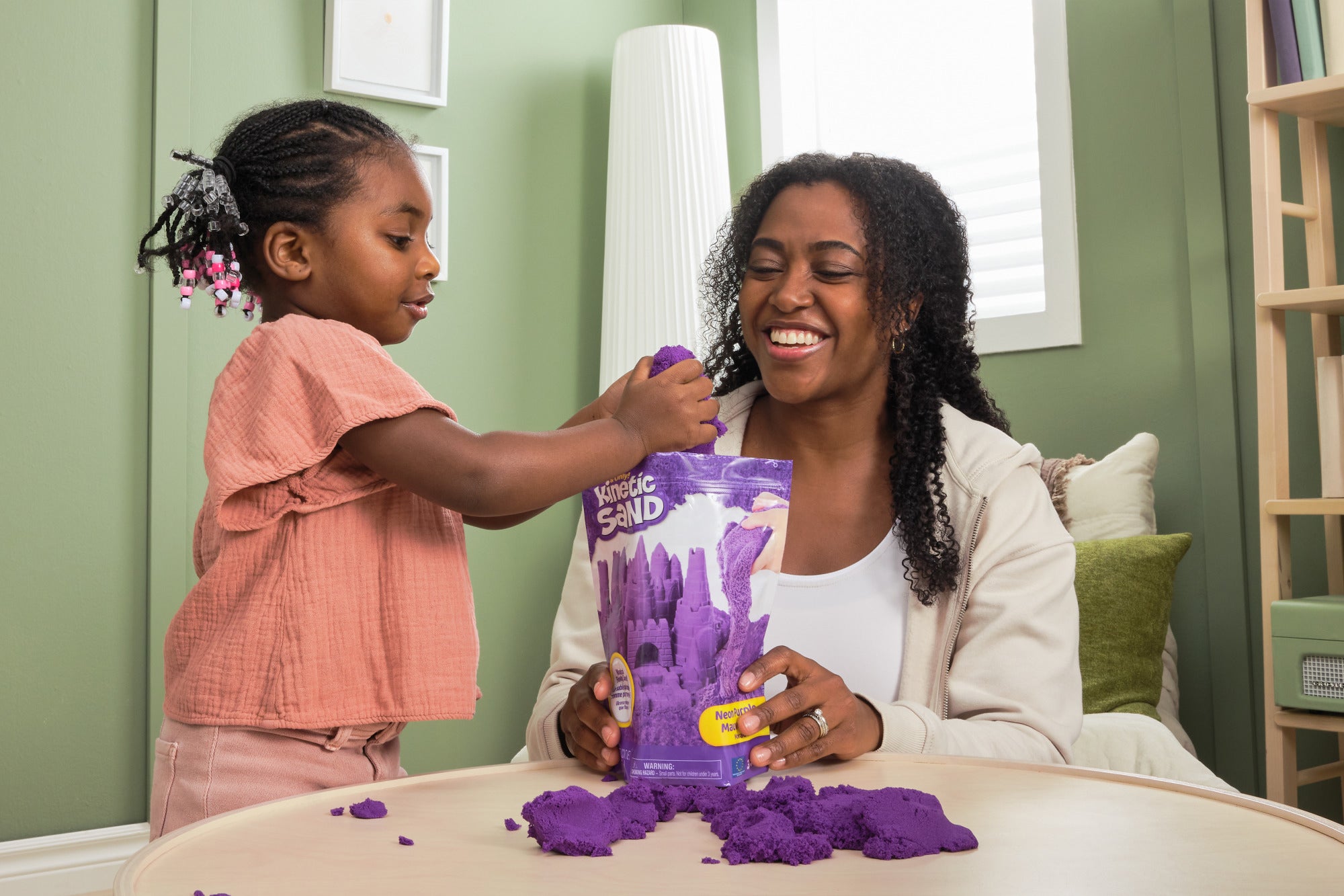 Kinetic Sand Colour Bag Purple